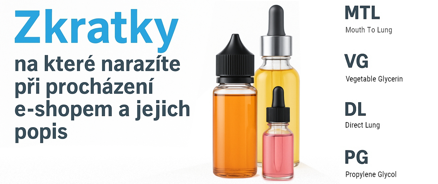 zkratky - pojmy - vaping - cz